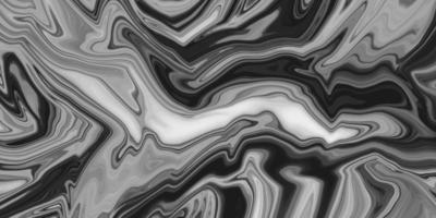 svart satin flytande bakgrund. digital konst abstrakt mönster. abstrakt flytande metall närbild design. slät elegant svart satin textur. lyxig marmor bakgrund design. foto