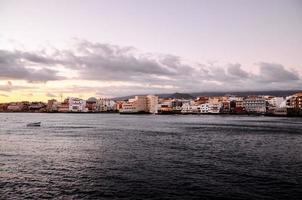 stad på de kust foto