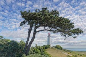 känd fyr på hiddensee, baltiska havet, Tyskland foto