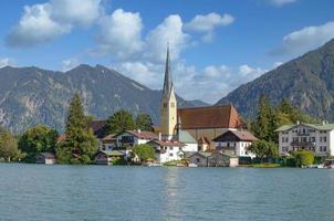 rottach-egern på sjö tegernsee i övre bavaria ,Tyskland foto