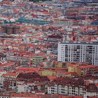 stadsbild och arkitektur i bilbao stad, spanien, resa destination foto