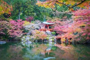 daigoji tempel i kyoto, japan foto