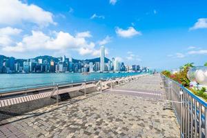 stadsbilden i Hong Kong, Kina foto