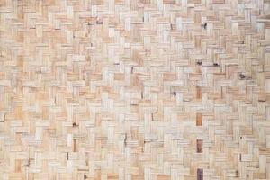 vävd bambu textur väva för interiör foto