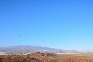 naturskön landskap på tenerife foto