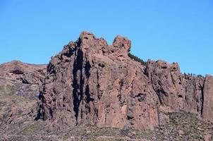 naturskön landskap på teneriffa, kanariefågel öar, Spanien foto