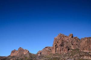 naturskön landskap på teneriffa, kanariefågel öar, Spanien foto