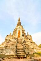 gammal buddist tempel i Asien foto