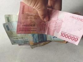 rupiah pengar valuta foto