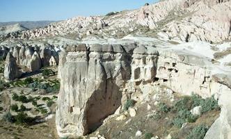 cappadocia eroderade stenar panorama- se foto