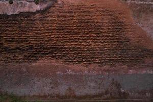 gammal historisk byggnad tegel vägg grunge mönster textur kan vara Begagnade som en bakgrund tapet foto