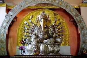 herre ganesha på siddhivinayak tempel sikkim foto