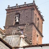 gammal basilika av bom Jesus gammal goa kyrka på söder goa, Indien, basilika av bom Jesus i gammal goa, som var de huvudstad av goa i de tidigt dagar av portugisiska regel, belägen i goa, Indien foto