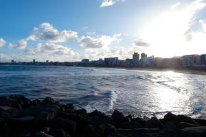 las canteras strand i las palmas de gran kanaria, Spanien foto