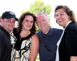 tim melanie ström michael och lynne fletcherat de 4:e årlig domkraft wagner kändis golf klassisk till fördel de leukemi lymfom samhälle golf tournamentvalencia Land clubvalentia caapril 27 20102010 foto