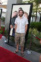 zach levi anländer på de rolig människor värld premiär på de bågljus hollywood teatrar i los angeles ca på juli 20 2009 2008 foto