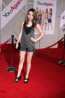 los angeles sep 22 sammi hanratty ankommer på de du om igen värld premiär på el capitan teater på september 22 2010 i los angeles ca foto