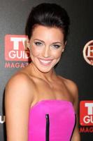 katie cassidy anländer på de TV guide tidskrift sexigaste stjärnor fest på de solnedgång torn hotell i väst hollywood ca på marsch 24 20092009 foto