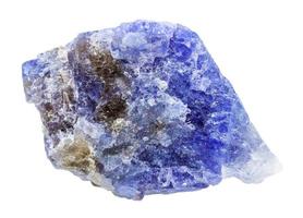 tanzanit blå violett zoisite kristaller foto