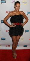 dania ramirez anländer på de nbc tca fest på de beverly hilton hotell i beverly kullar ca i juli 20 20082008 foto