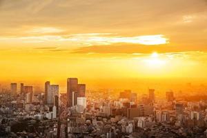 stadsbilden i tokyo, japan foto