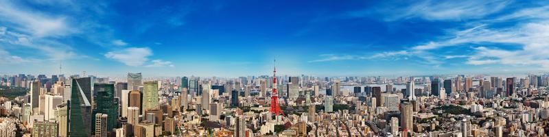 stadsbilden i tokyo japan, asien foto
