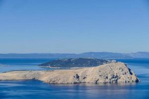 de adriatisk hav i kroatien foto