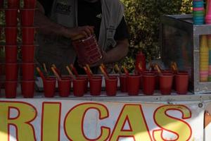 mexico stad, februari 3 2019 - stad parkera chapultepec fullt med folk av människor på söndag foto