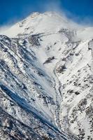 natursköna bergslandskap foto