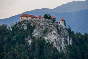 natursköna bergslandskap foto