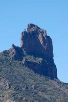 bergig Centrum av de ö av gran canaria i de atlanten hav foto