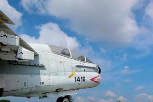 sattahip, chonburi, thailand, juli 6, 2020 , kunglig thai Marin flygplan ta-7c corsair ii foto