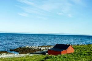 naturskön kust se foto