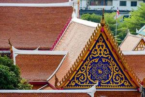 gammal buddist tempel i Asien foto