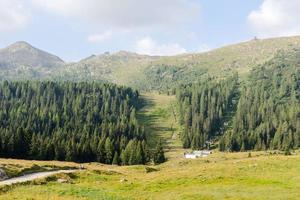 natursköna bergslandskap foto