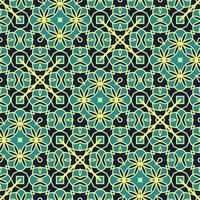 orientalisk traditionell mönster. upprepad marockansk går över mosaik- kakel. lykta former motiv. traceryen fönster tapet. arabesk digital papper, textil- skriva ut. sömlös yta design foto