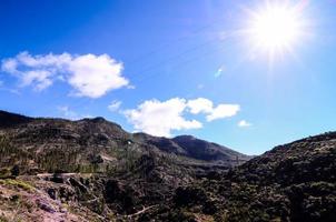 landskap på teneriffa, Spanien foto