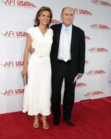 Robert duvall och hans girlfriendafi gala i hedra av george lucaslos angeles cajune 9 20052005 foto