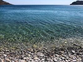 crete grekland klippig strand landskap foto