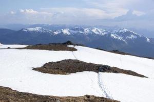 montera roberts springtime landskap i alaska foto