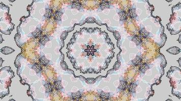 blommig mönster mandala kalejdoskop bakgrund foto