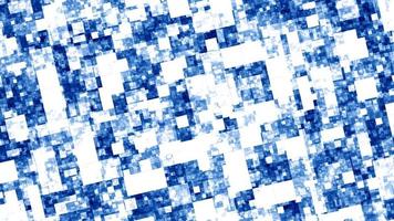 fyrkant mönster korsa länk i blå och vit bakgrund foto