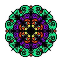 blomma mandala. årgång dekorativ element. orientalisk mönster, stam ornament illustration. islam, arabiska, indian, marockanska, spanien, turkiska, Pakistan, kinesiska, mystiker, ottoman motiv. foto