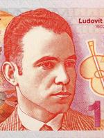 ludovit fulla en porträtt från pengar foto