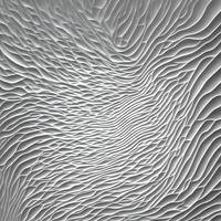 abstrakt komplex vit linje Vinka , generativ konst förbi ai foto