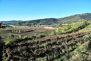 natursköna bergslandskap foto