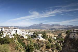 kulle stad av ronda Spanien foto