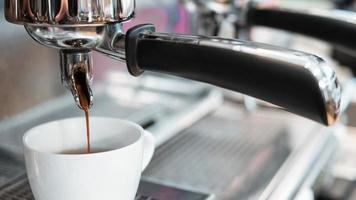 droppkaffe espressomaskin foto