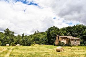 naturskön lantlig landskap foto