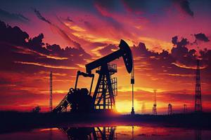 olja gas industri företag foto